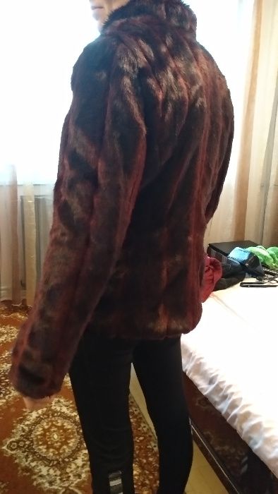 Дамско еко палто размер М