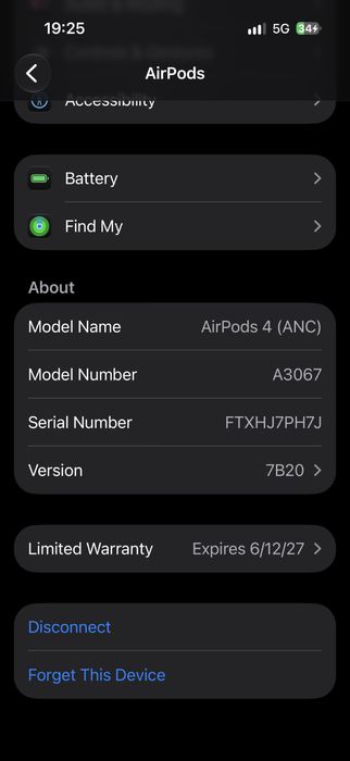Airpod 4 ANC.