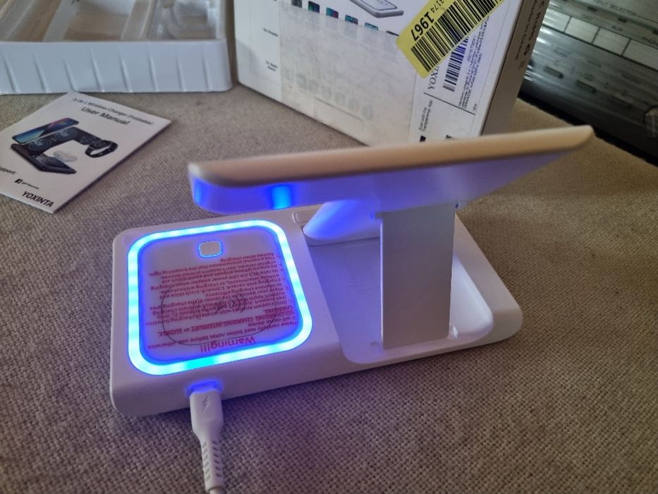 Incarcator Wireless Yoxinta 3 in 1. Nou.