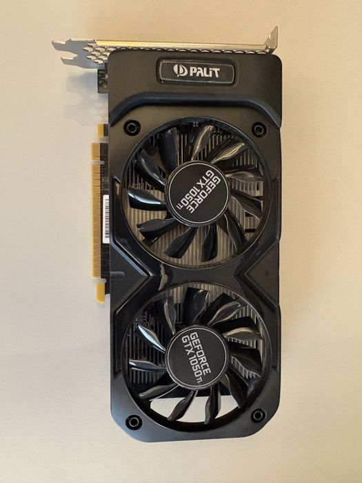 NVIDIA GeForce GTX 1050 Ti 4GB.