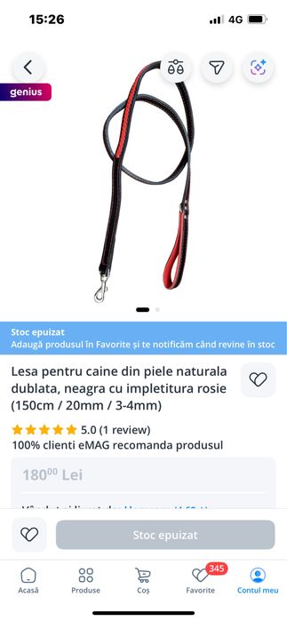 Lesa caine piele naturala