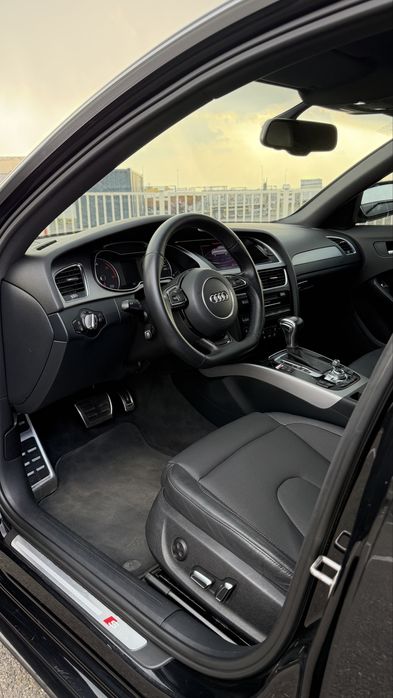 Audi A4 B8.5 Avant 2013 – 2.0 TDI 177 CP – Automat – 3xS line – Piele – Scaune electrice&ventilate – Side Assist - MMI Navigation Plus