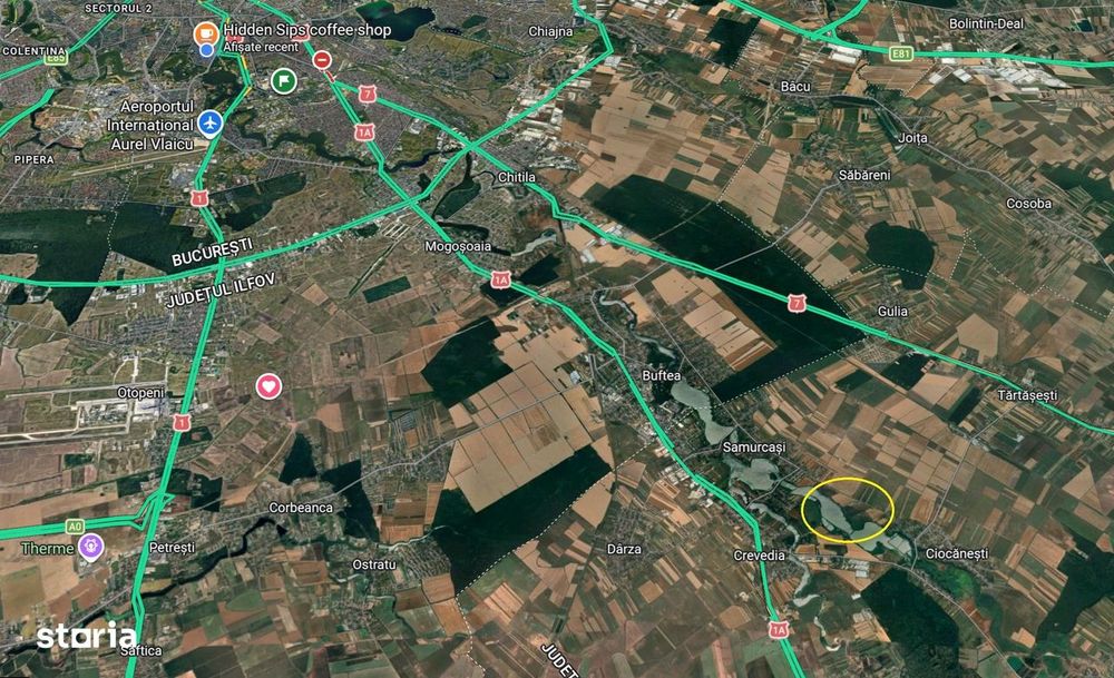 Teren Crevedia 45000 mp