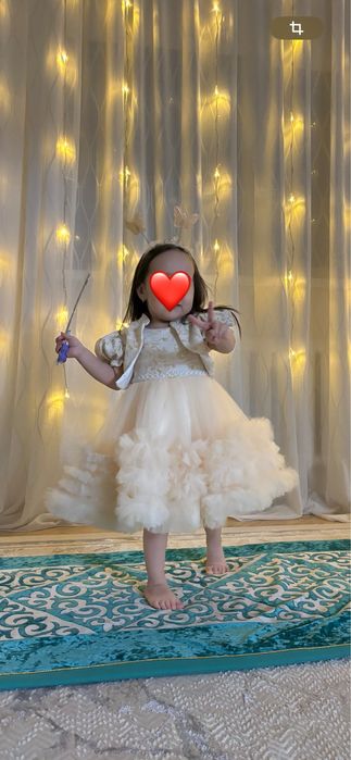 продаю пышное детское платье до 3х лет