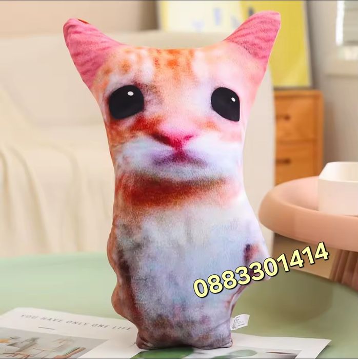 El Gato Cat Wowwow Плюшена Котка Ел Гато