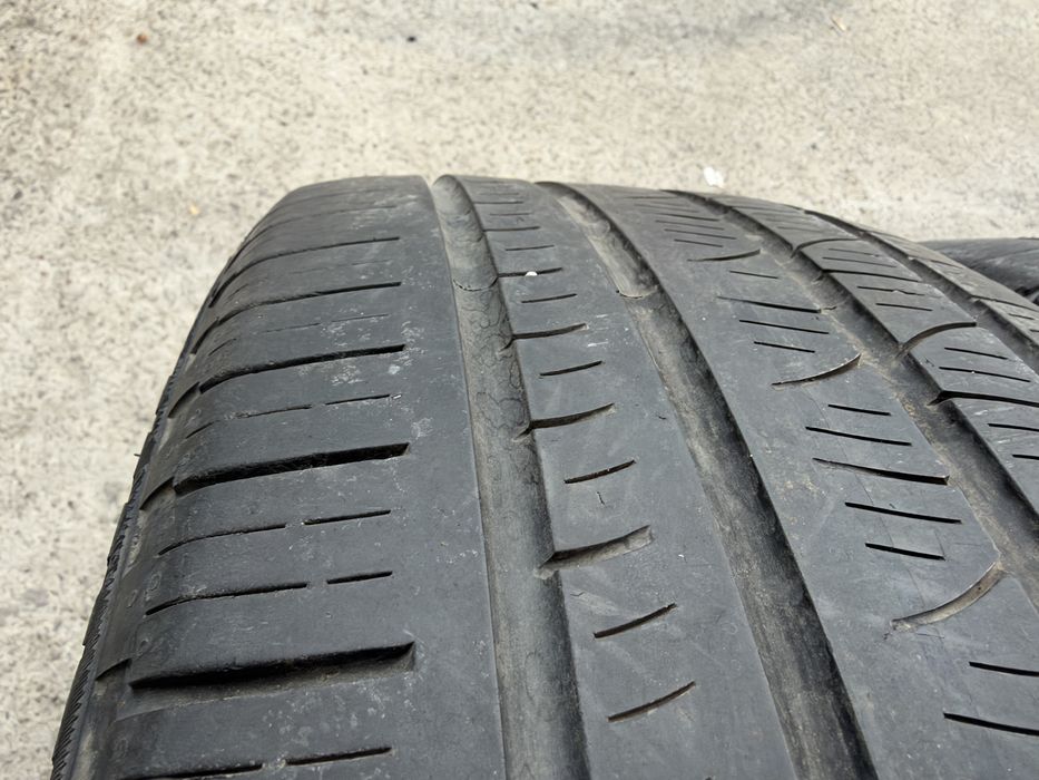 4бр. ЗИМНИ Гуми С Борд 265/40R/21 -PIRELLI- DOT:0122- 5.0мм.+3.8мм. *80€ За Комплект*