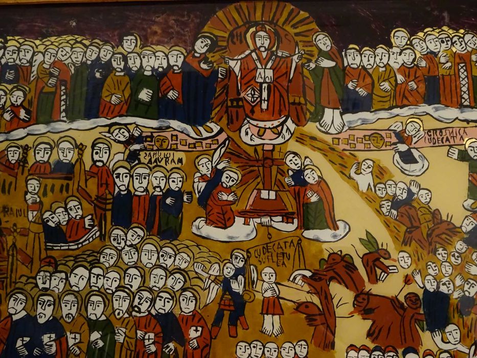 Icoana Judecata de Apoi, pictura rara din Nicula