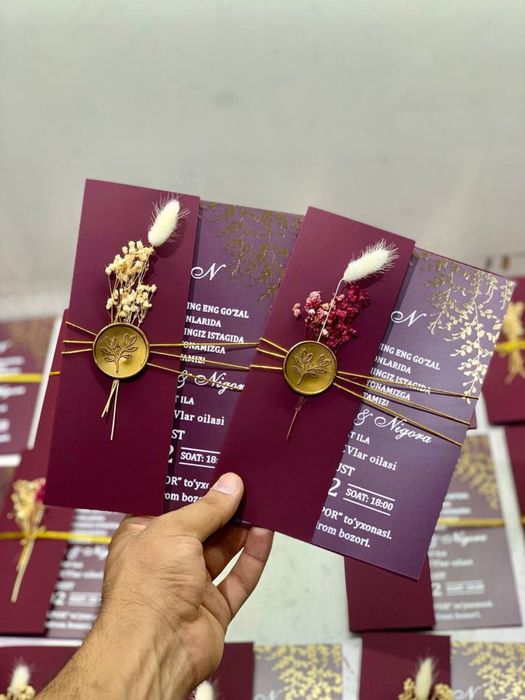 Taklifnoma skidkada | Пригласительные | Таклифномалар