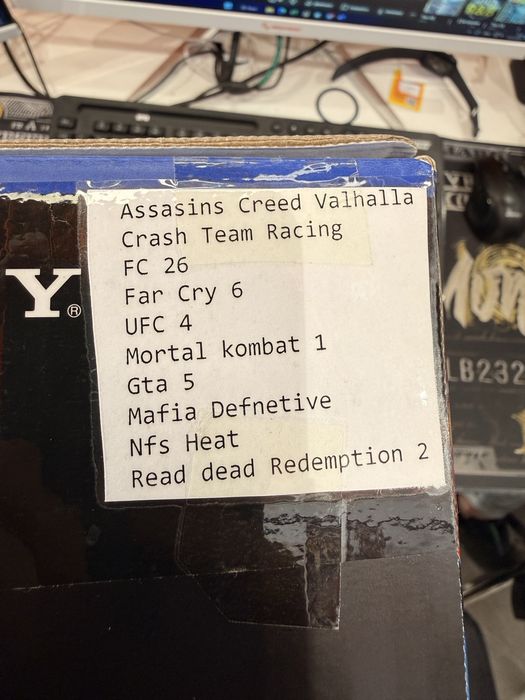 Игровая приставка Sony PlayStation 5 slim ps5 с играми