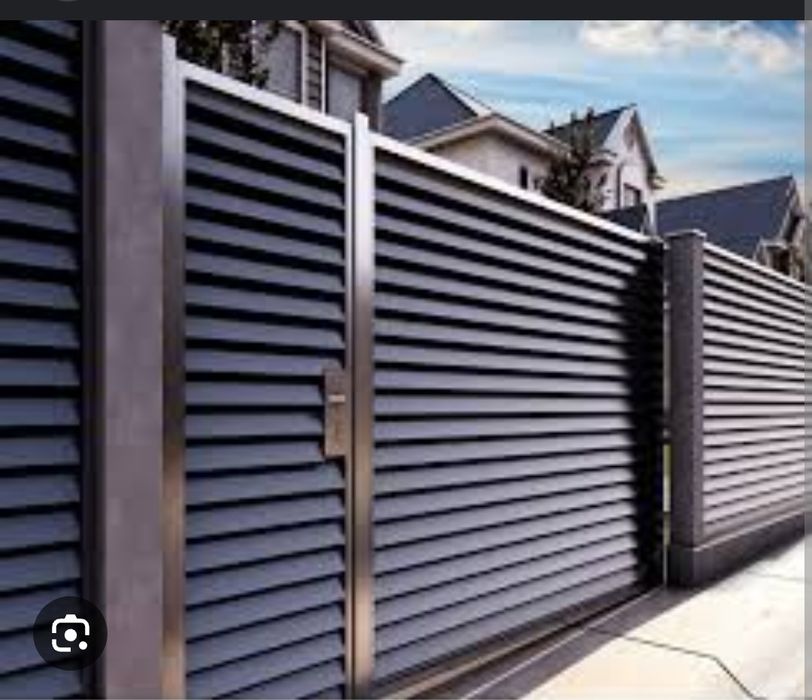 Строим заборы жалюзи