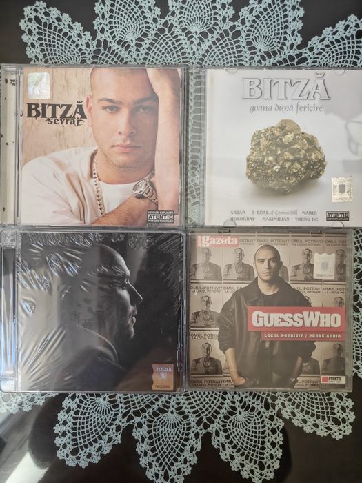 CD hiphop rap B.U.G. Mafia Sișu Puya Bitză Spike Deliric Doc Guess Who