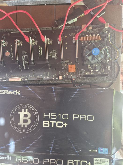 Дънна платка ASRock H510 PRO BTC+