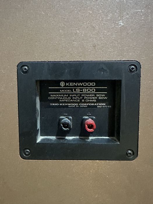 Raritate! Boxe KENWOOD LS-800 - Japoneze veritabile. Sunet de top, preț de nimic!