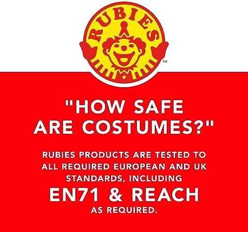 Нов аксесоар маска за възрастни Rubies Official Rick and Morty Костюм карнавал парти
