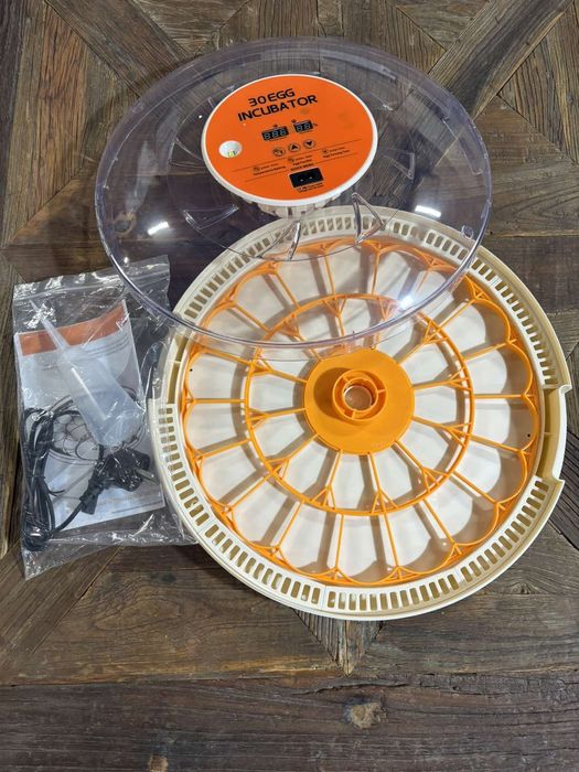 Инкубатор за 30 яйца с автоматичен контрол на температурата, дисплей з