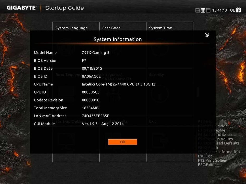 Дъно Дънна платка GIGABYTE GA-Z97X-Gaming 5 1150 DDR3 OVERCLOCK
