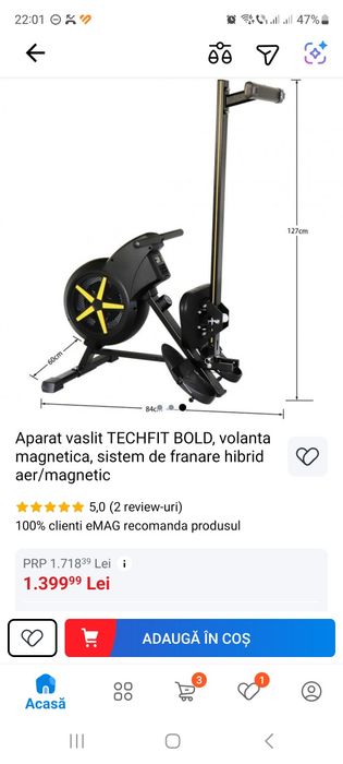 Aparat de vâslit