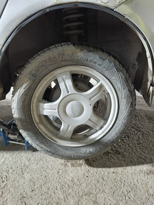 Титановый диск на ваз.