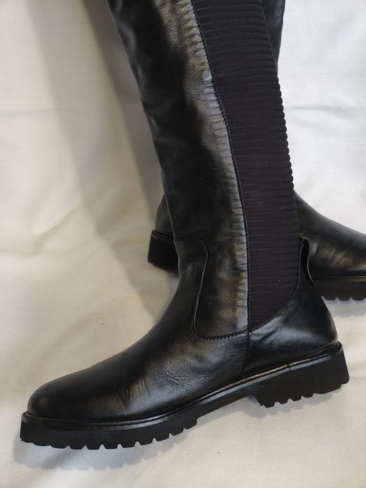 Ботуши естествена кожа, номер 40