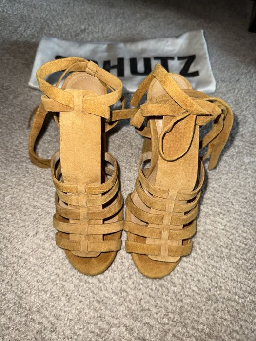 Sandale piele intoarsa masura 36