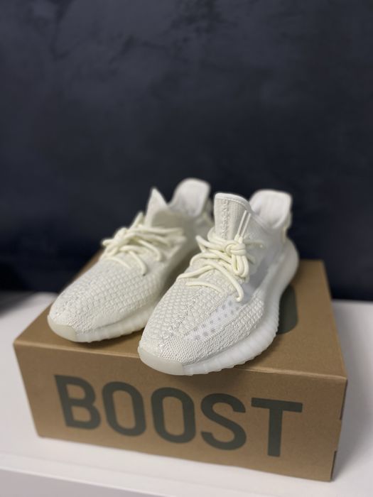 Adidasi Yeezy 350 V2 Bone White | Calitate Premium |