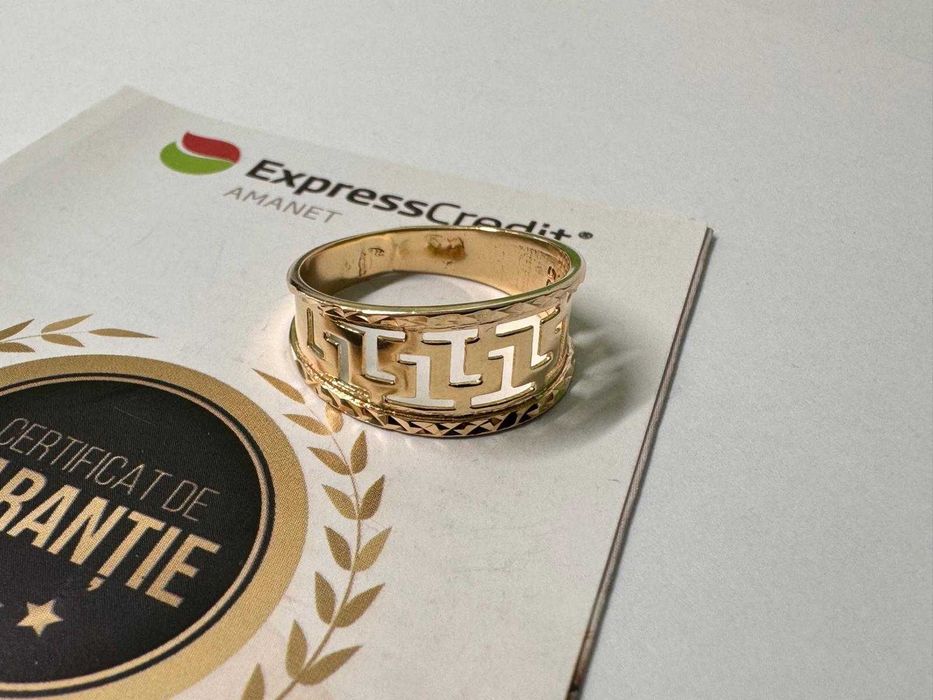 Inel aur 14k 3.69g (B60774-Tatarasi) Garantie 2 ani!