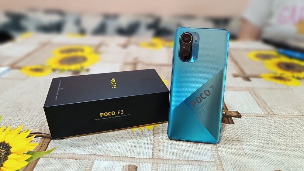 POCO F3 – 5G, 6/128GB, 6.67” AMOLED, 120Hz, Отлично състояние + кутия