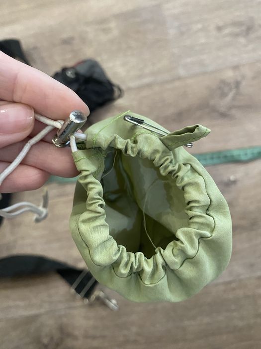 Шлейка, мешочек - сумка для корма собак