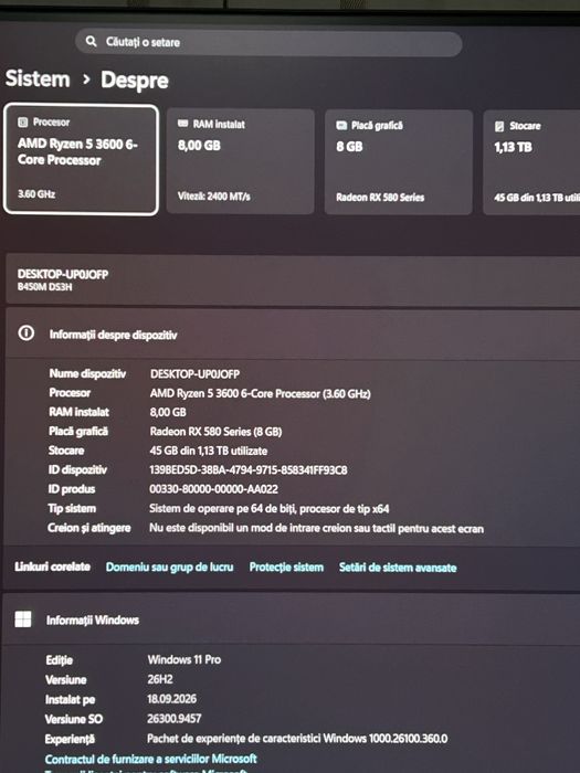 Pc gaming| ryzen5 3600| rx580 8gb| ram 8gb