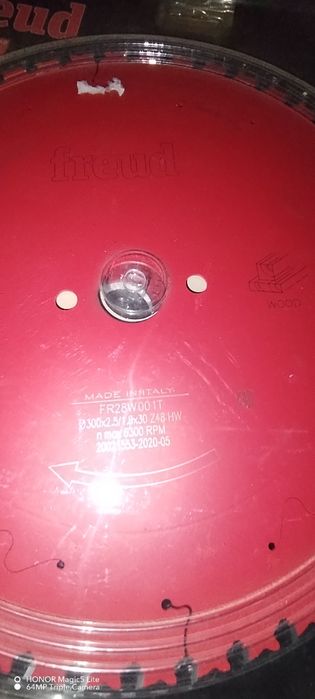 Panze circular 300 x 30 Freud si CMT