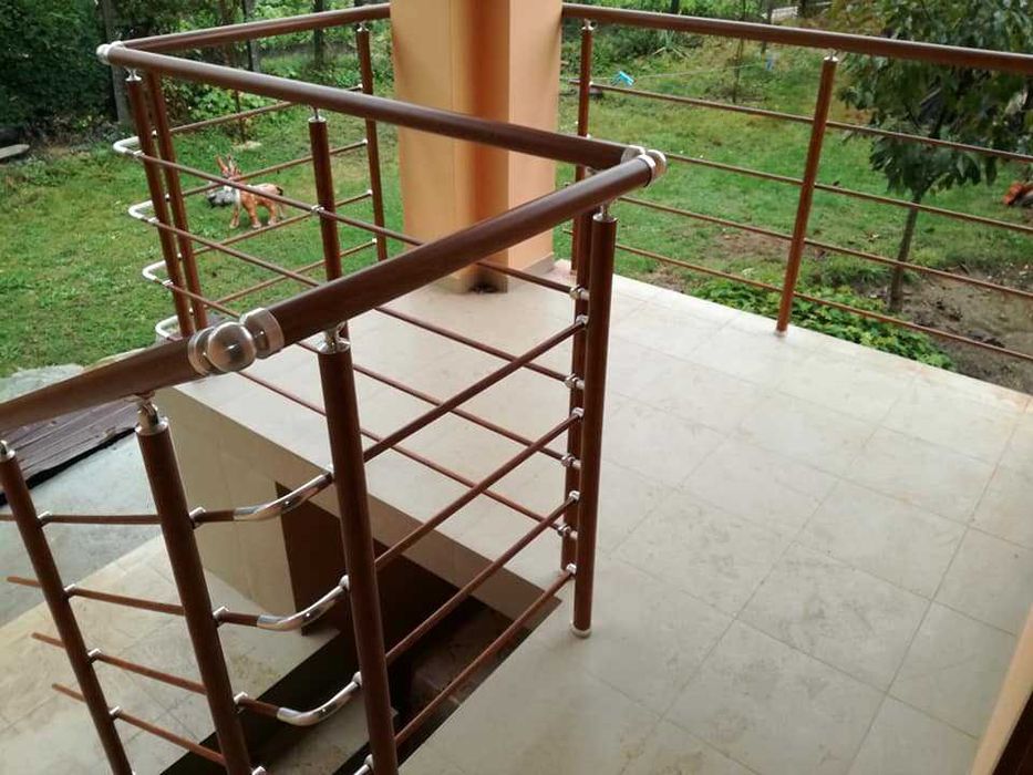 Доставка и монтаж на алуминиеви парапети с 8г. гаранция!