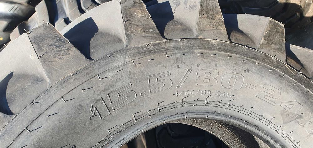 15.5/80-24 cauciucuri noi 147A8 radiale pentru unimog  12Pr UXYW