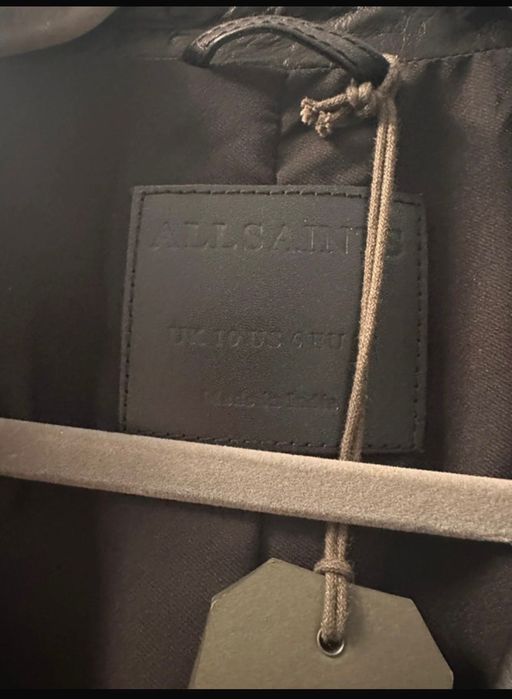 Geaca din piele Allsaints noua cu eticheta
