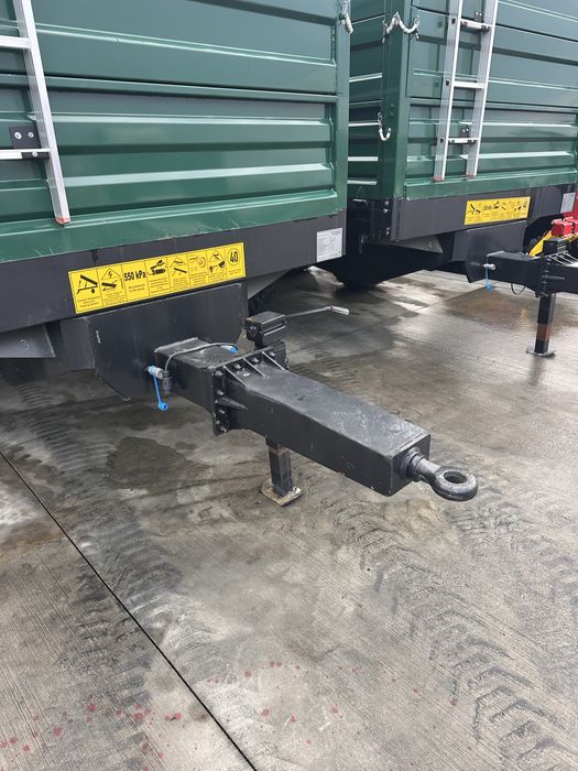 Remorca agricola 10 tone basculare trilateral