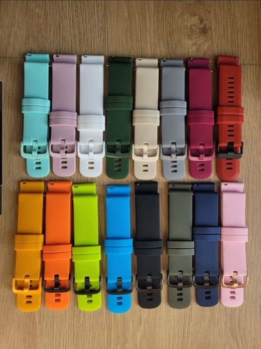 Curea din silicon pentru garmin vivoactive 6, 5, 4 etc (22 mm).