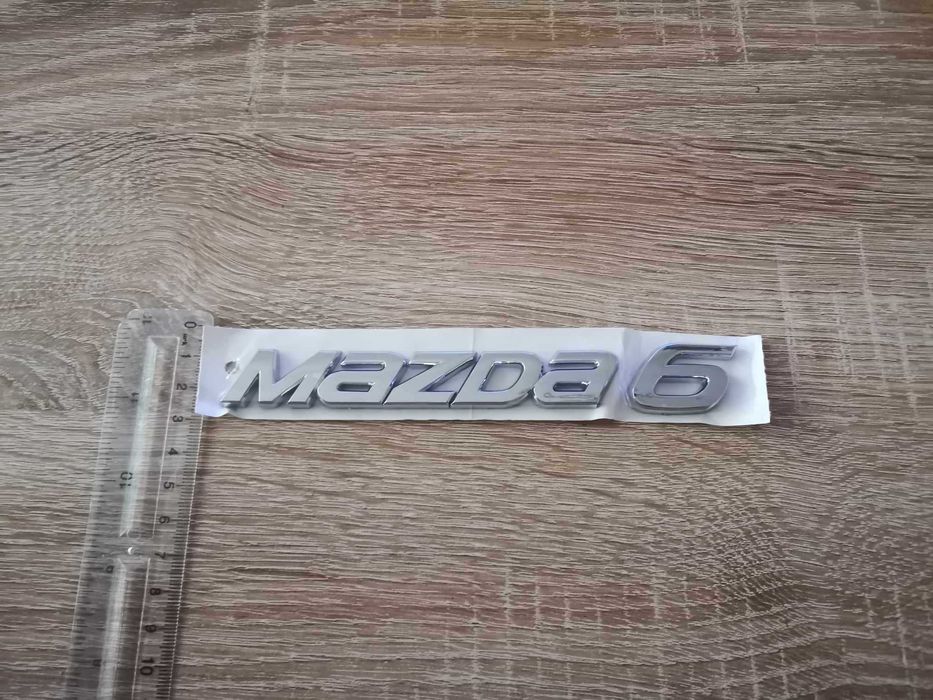 Надпис емблема Мазда Mazda 6 нов стил