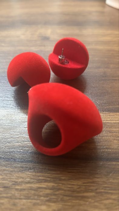 Дамски бижута  Зара червено