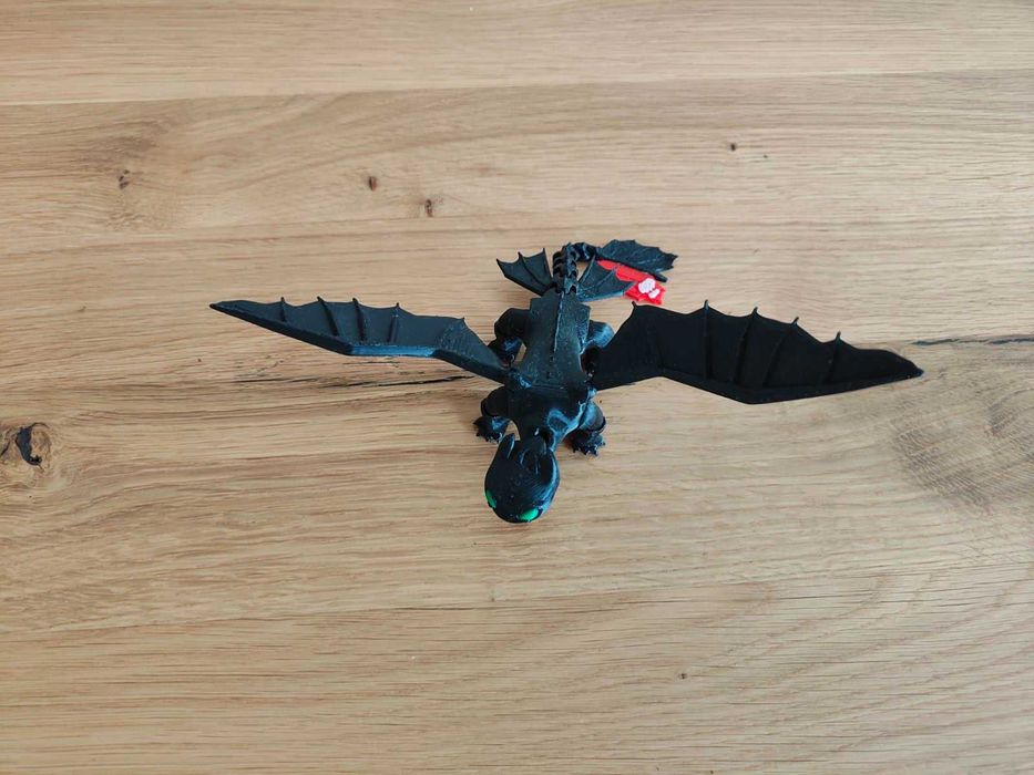Фигурa гъвкав  дракон  Toothless - Flexi модел