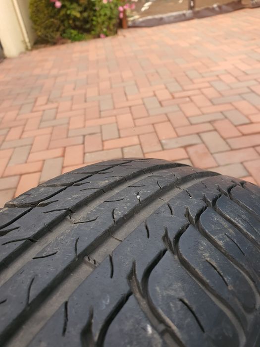 5x112 Vand 2 jante "15 originale Audi A4 B5 cu cauciucuri de vară bune