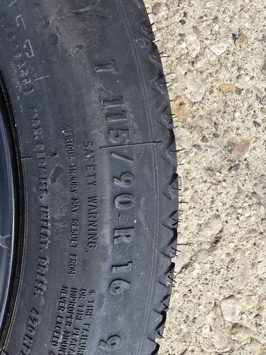 Резервна гума - патерица 16" за BMW / БМВ / 5 × 120