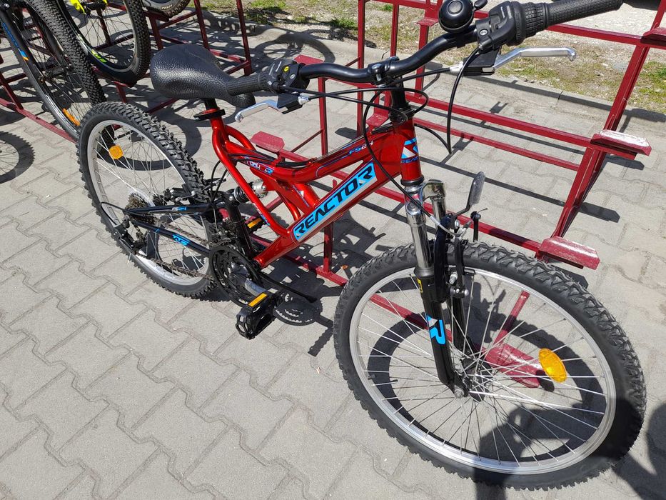 REACTOR Велосипед 24" FREAK червен