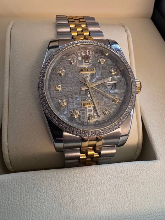 Часы Rolex золото с брилиантами