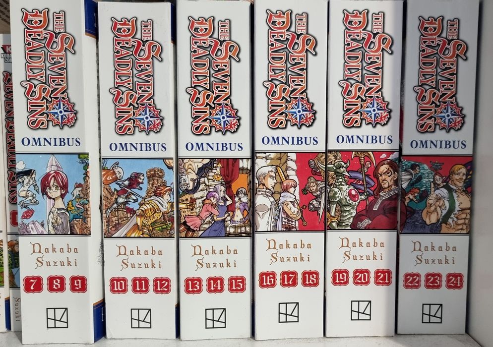 Manga - Seven Deadly Sins - diverse volume