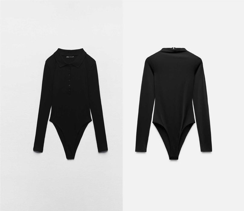 Бодита с дълъг ръкав Zara, XS/S
