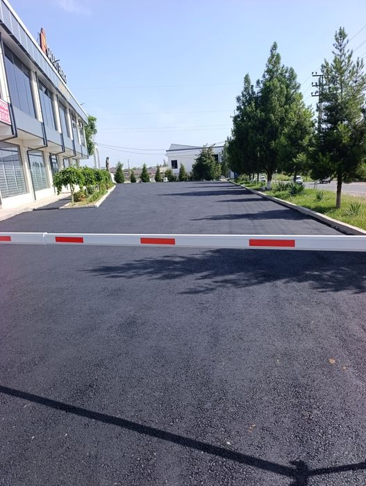 Асфальт ишлари Самарканд вилояти буйлаб