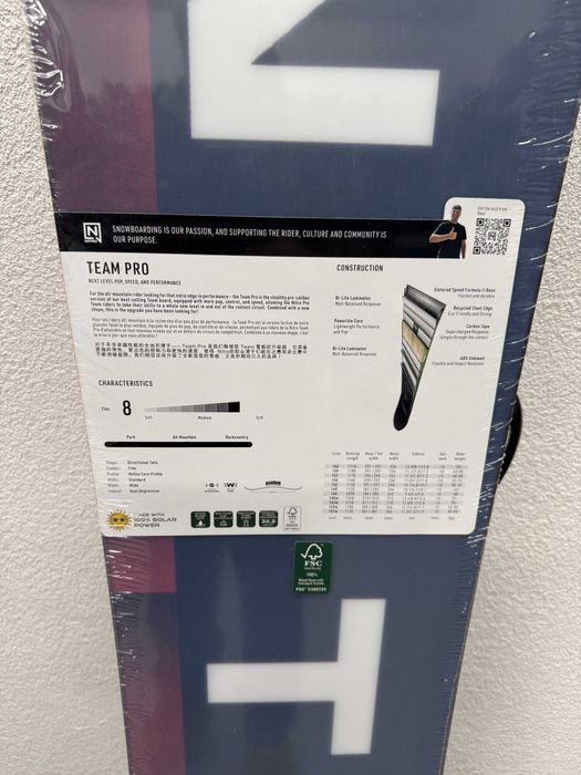 placa noua snowboard nitro team pro L146cm