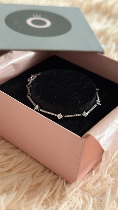 Браслет «pandora» с сияющими брусками