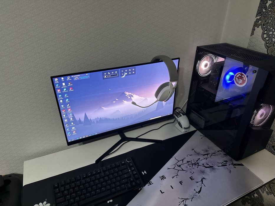 Игровой компьютер в полном сборе