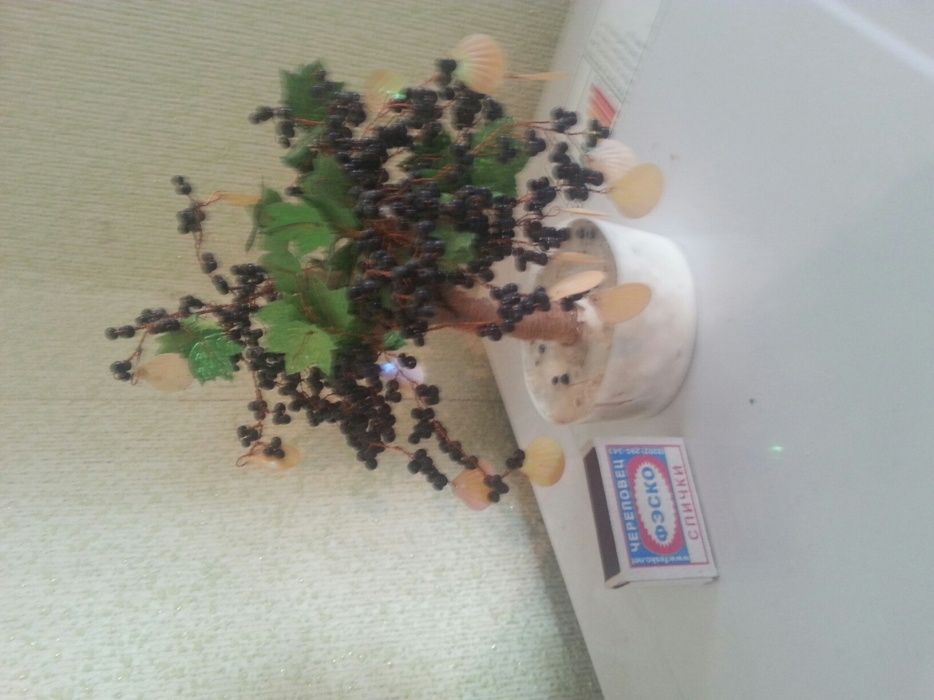 Цветы и деревья из бисера