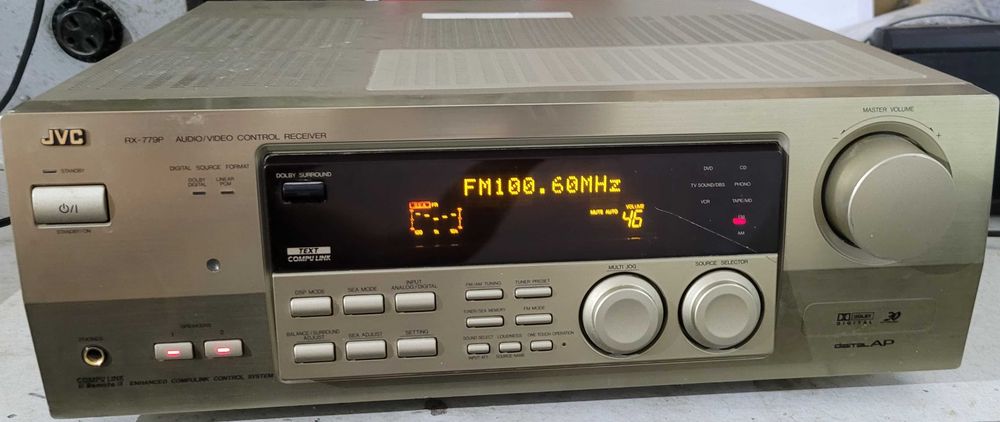 Винтажный стерео усилитель JVC RX-779P